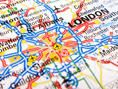 map of London